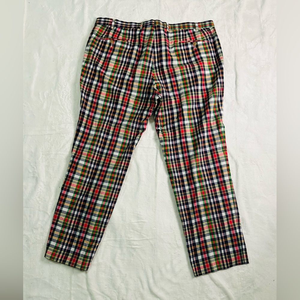 Ralph Lauren Multicolor Plaid Men's Pants - Picture 3 of 5